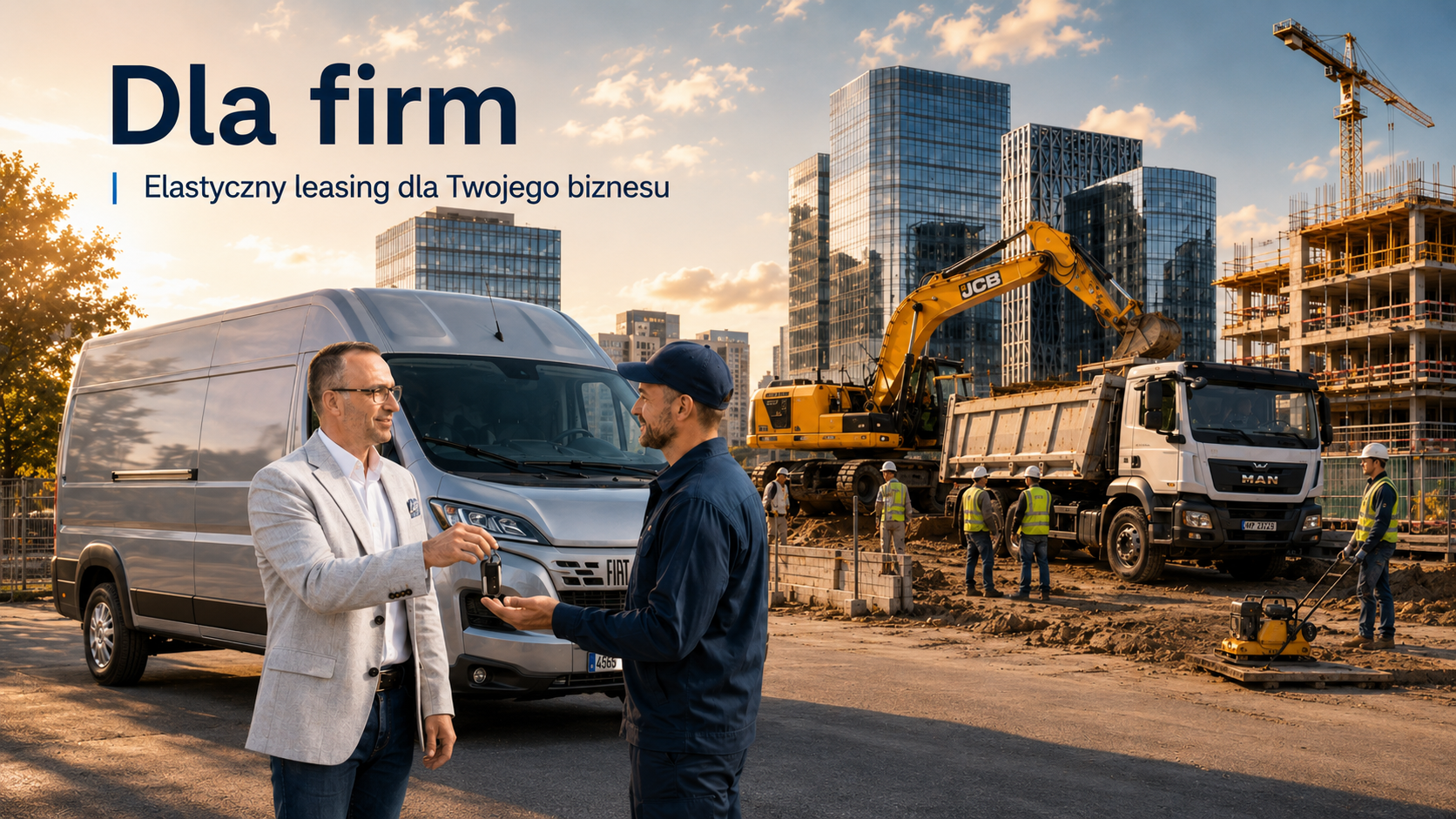 Leasing dla firm — pojazdy i maszyny